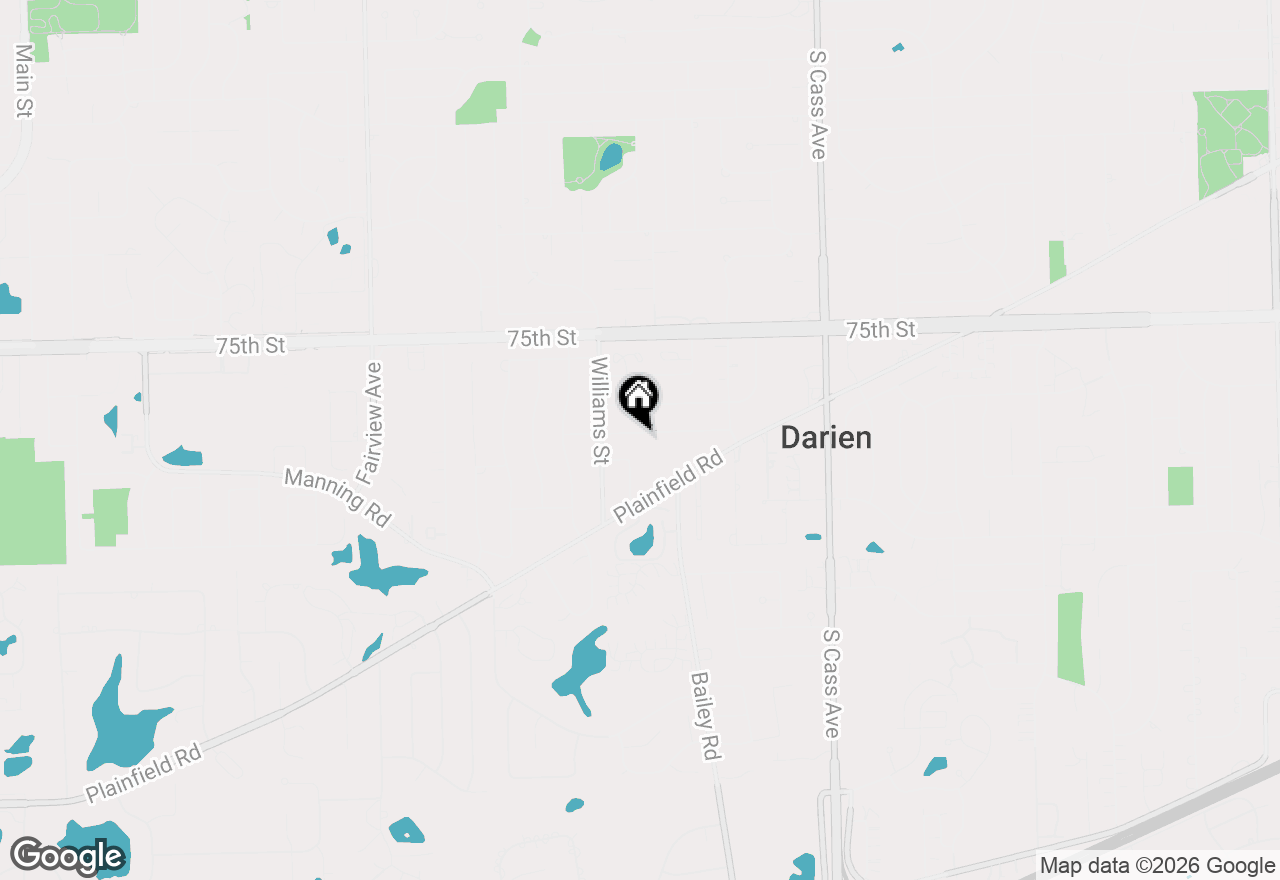 Map of 1513 77th Street, Darien, IL 60561