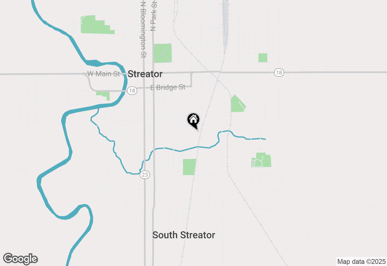 Map of 518 Spring Street, Streator, IL 61364