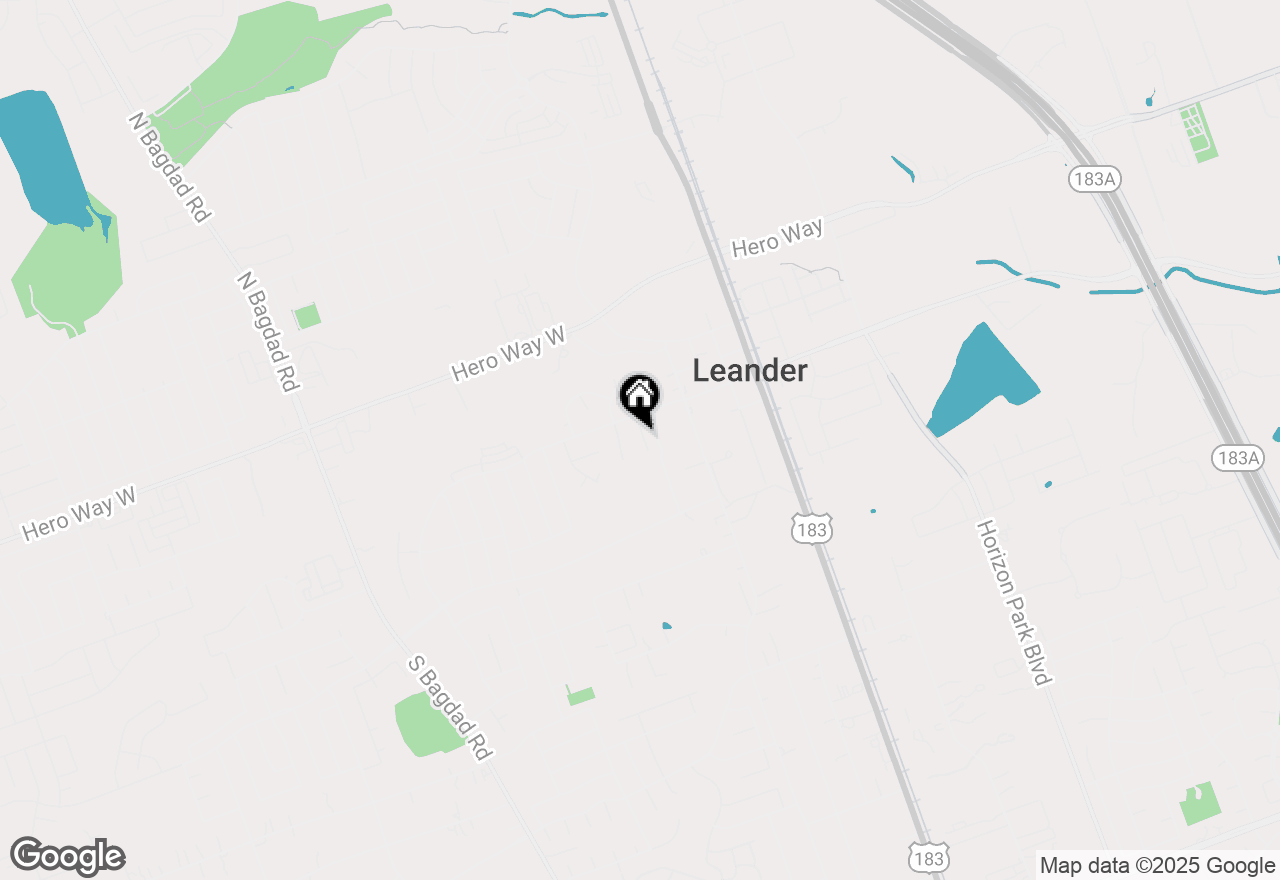 Map of 109 Fossil Trl, Leander, TX 78641