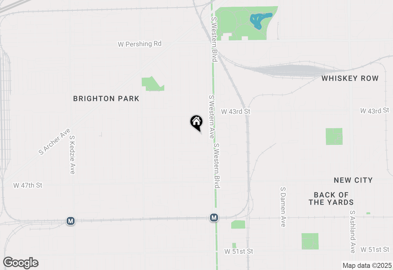 Map of 4417 S Campbell Avenue, Chicago, IL 60632