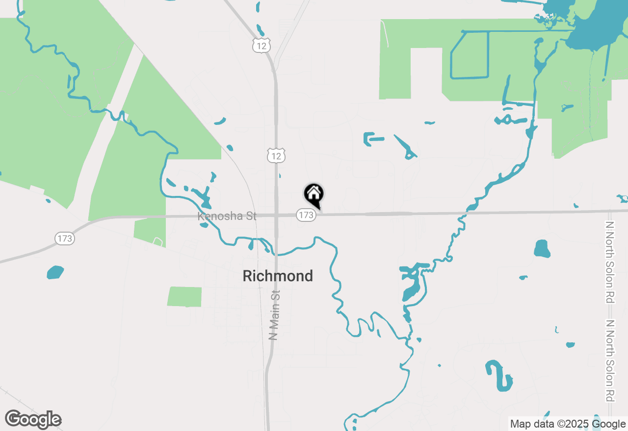 Map of 5419 Kenosha (route 173), Richmond, IL 60071