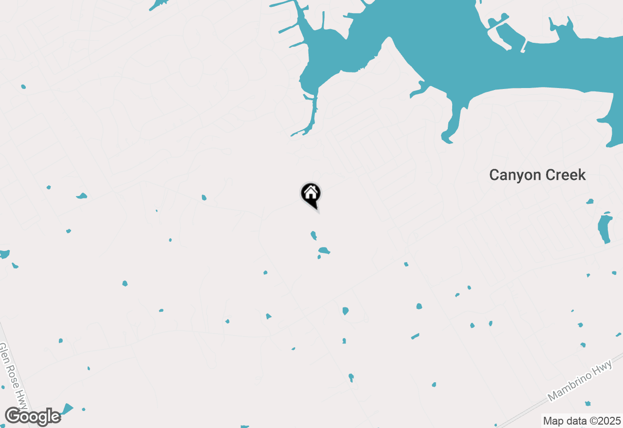 Map of 5051 Contrary Creek Road, Granbury, TX 76048