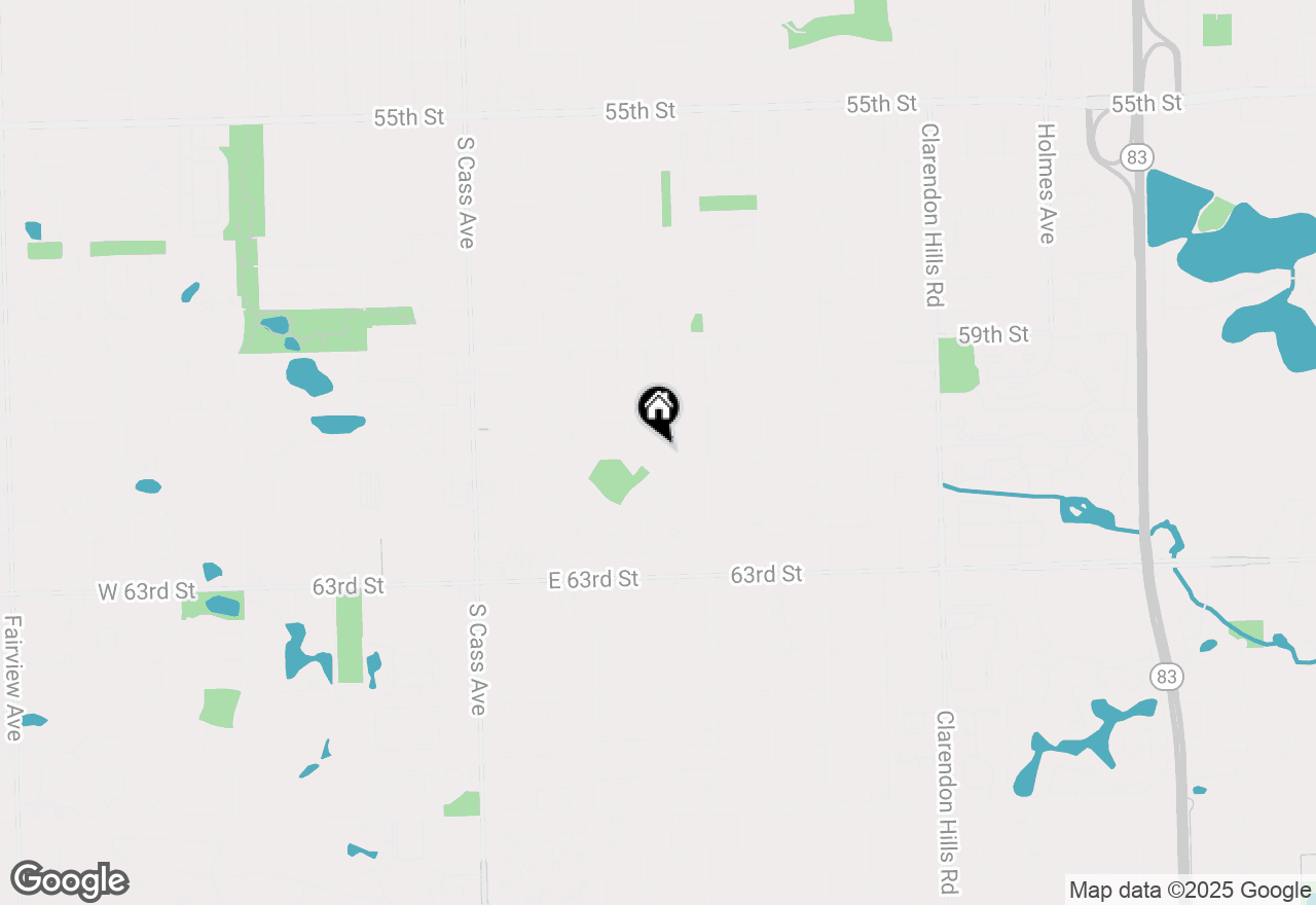 Map of 263 Deming Place, Westmont, IL 60559