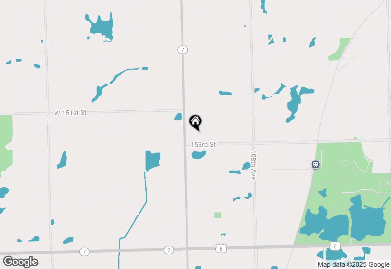 Map of 11134 Lizmore Lane #29A, Orland Park, IL 60467