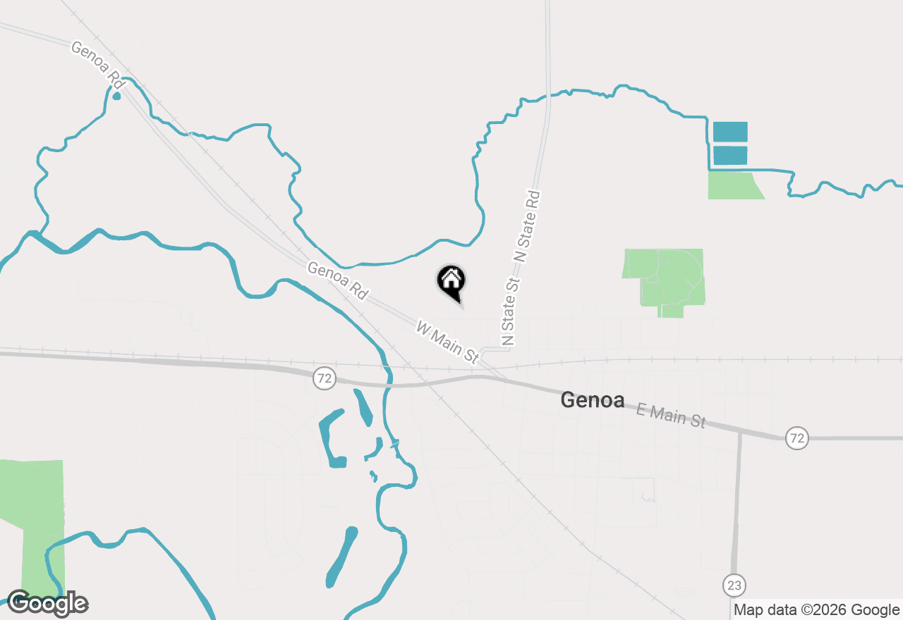 Map of 209 A Street, Genoa, IL 60135