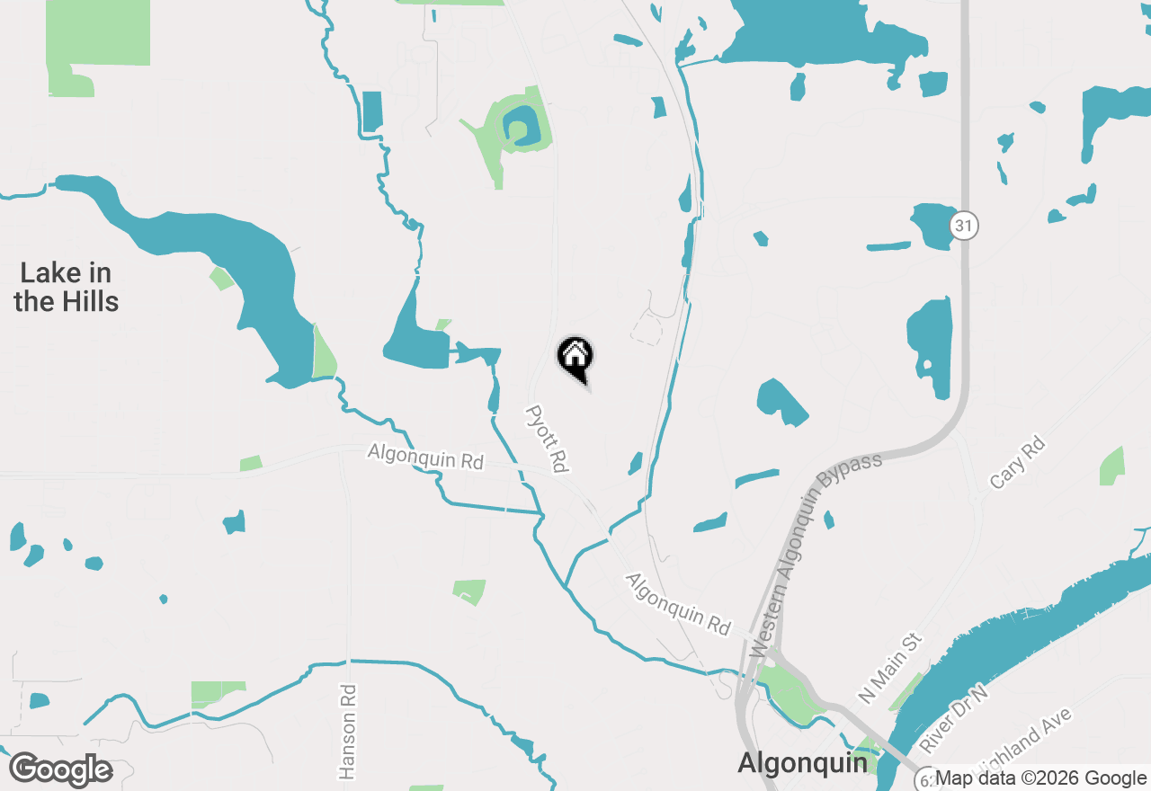 Map of 935 Viewpoint Drive, Lake In The Hills, IL 60156