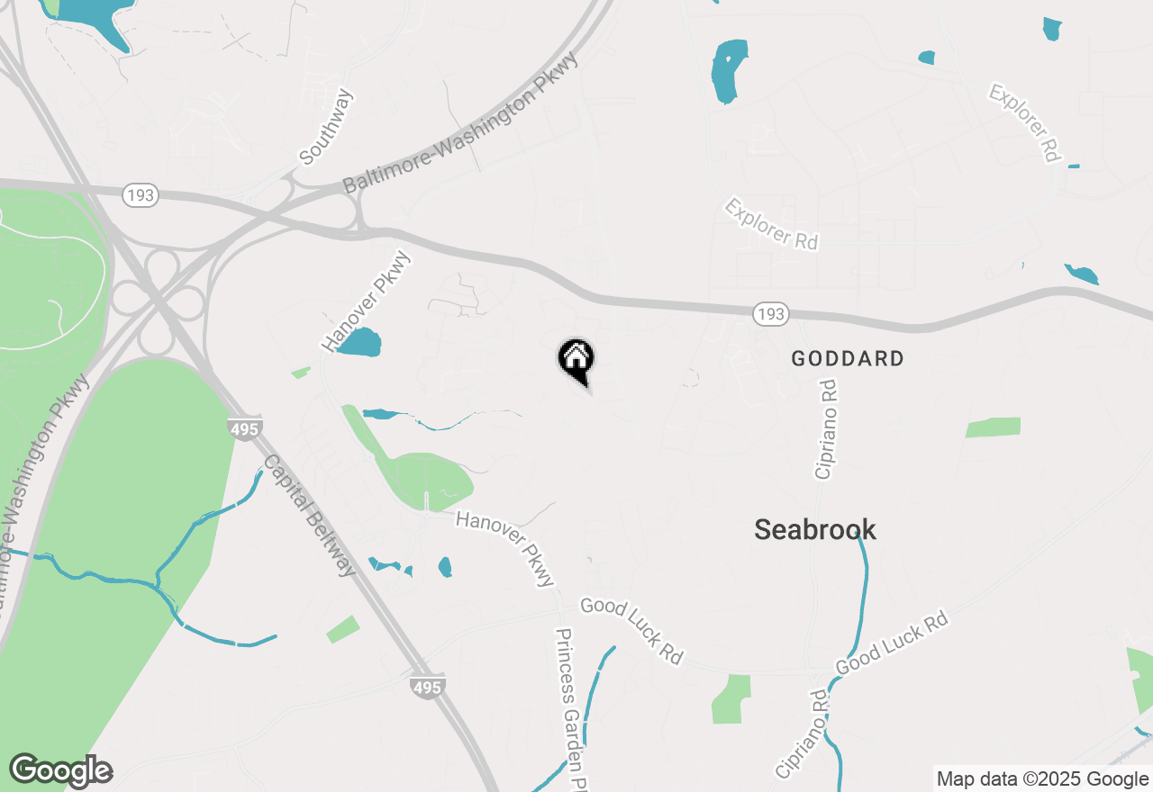 Map of 7104 Ora Glen Court, Greenbelt, MD 20770