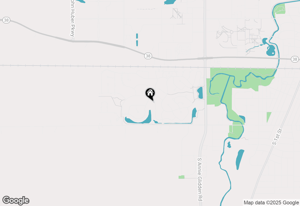 Map of 538 Horizon Lane, Dekalb, IL 60115
