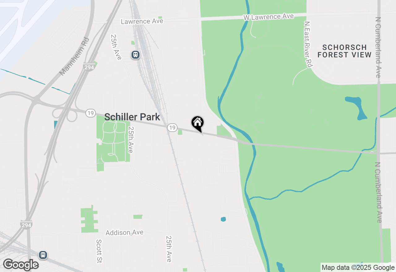 Map of 9355 Irving Park Road #506, Schiller Park, IL 60176