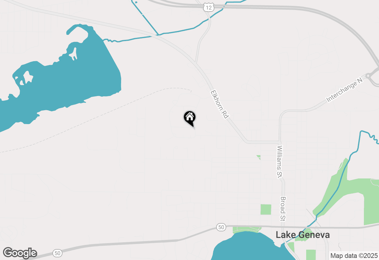 Map of 1620 Monte Vista Dr, Lake Geneva, WI 53147