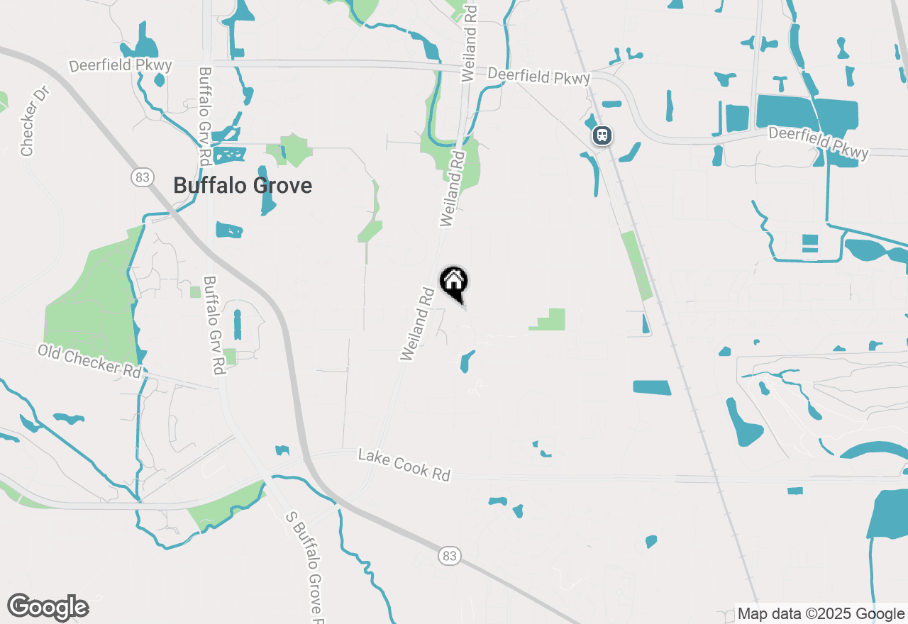 Map of 434 Dogwood Terrace, Buffalo Grove, IL 60089