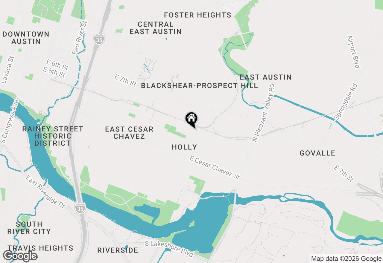 Map of 1401 E East 4th St #306, Austin, TX 78702