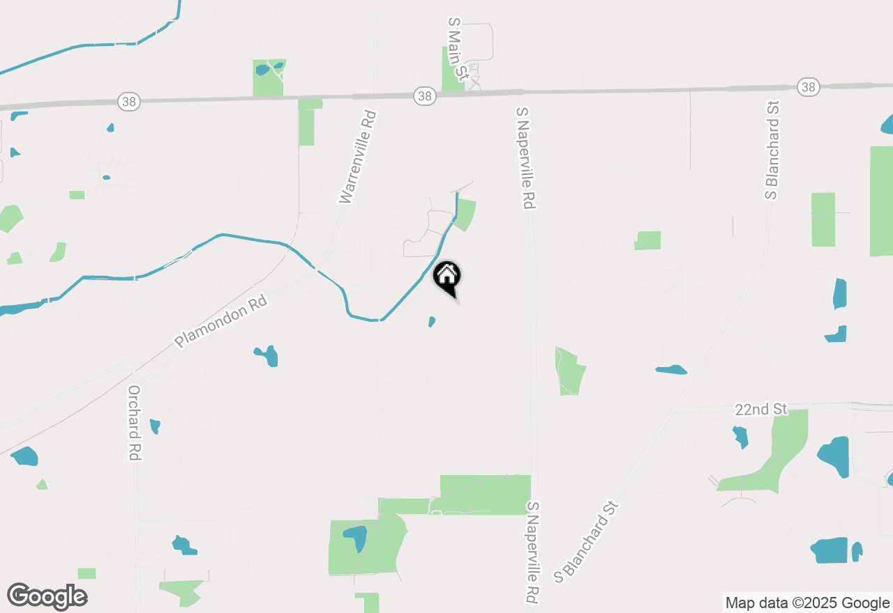 Map of 102 E Farnham Lane, Wheaton, IL 60189