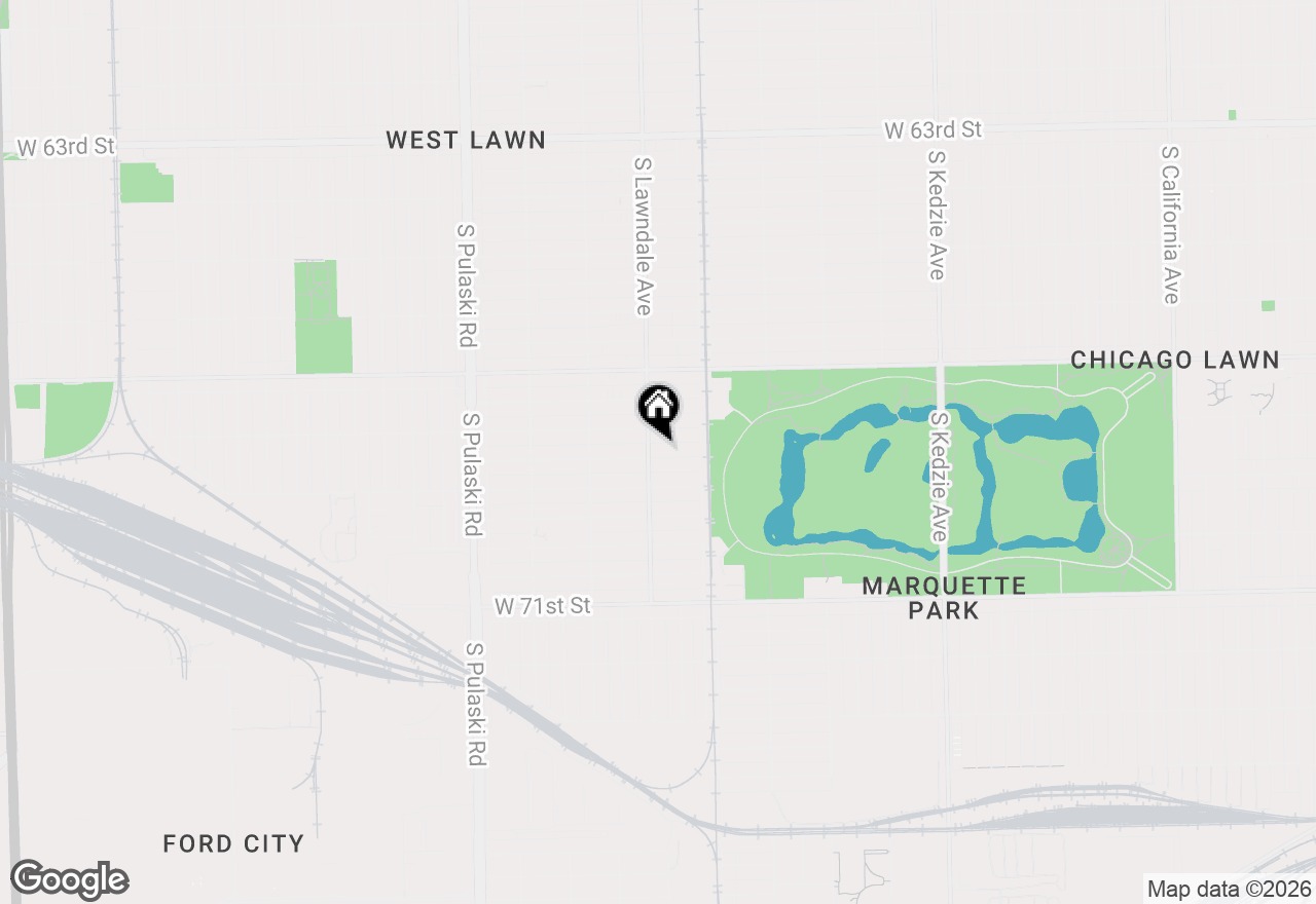 Map of 3648 W 68th Place, Chicago, IL 60629
