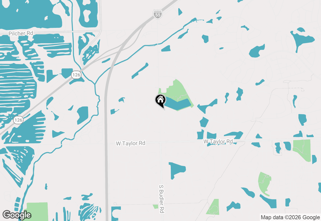 Map of 21957 W Laguna Court, Plainfield, IL 60544