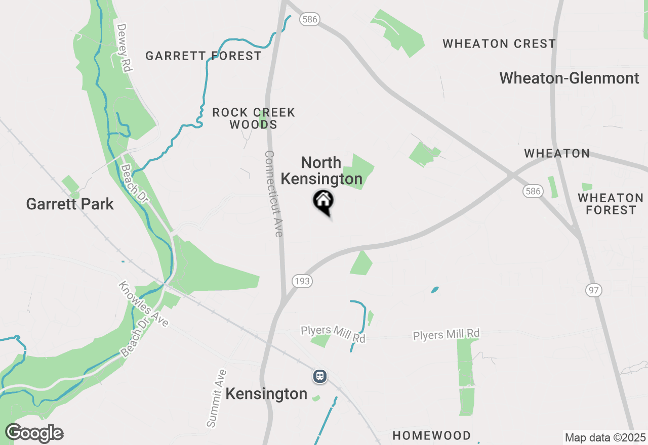 Map of 3509 Anderson Road, Kensington, MD 20895