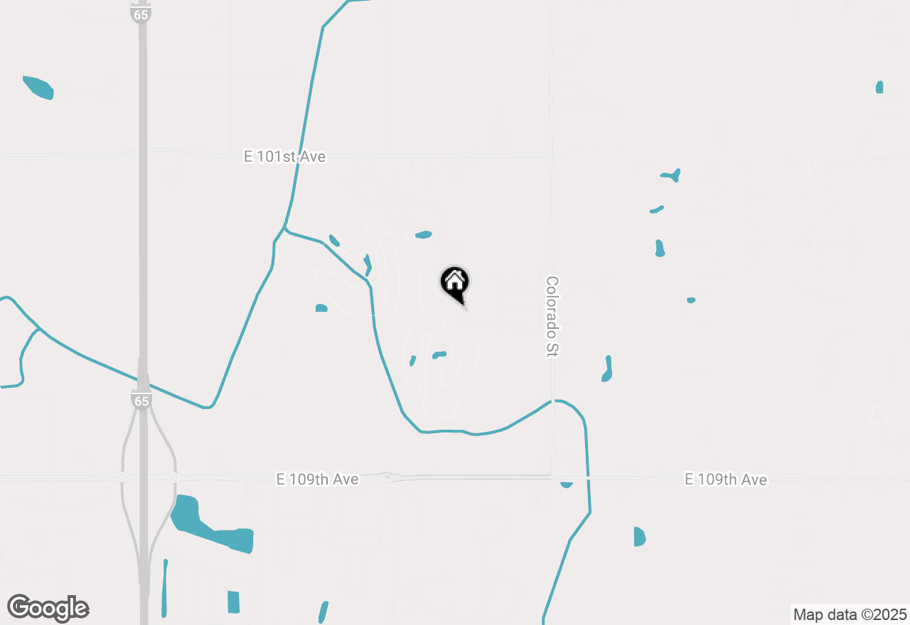 Map of 10494 California Street, Crown Point, IN 46307