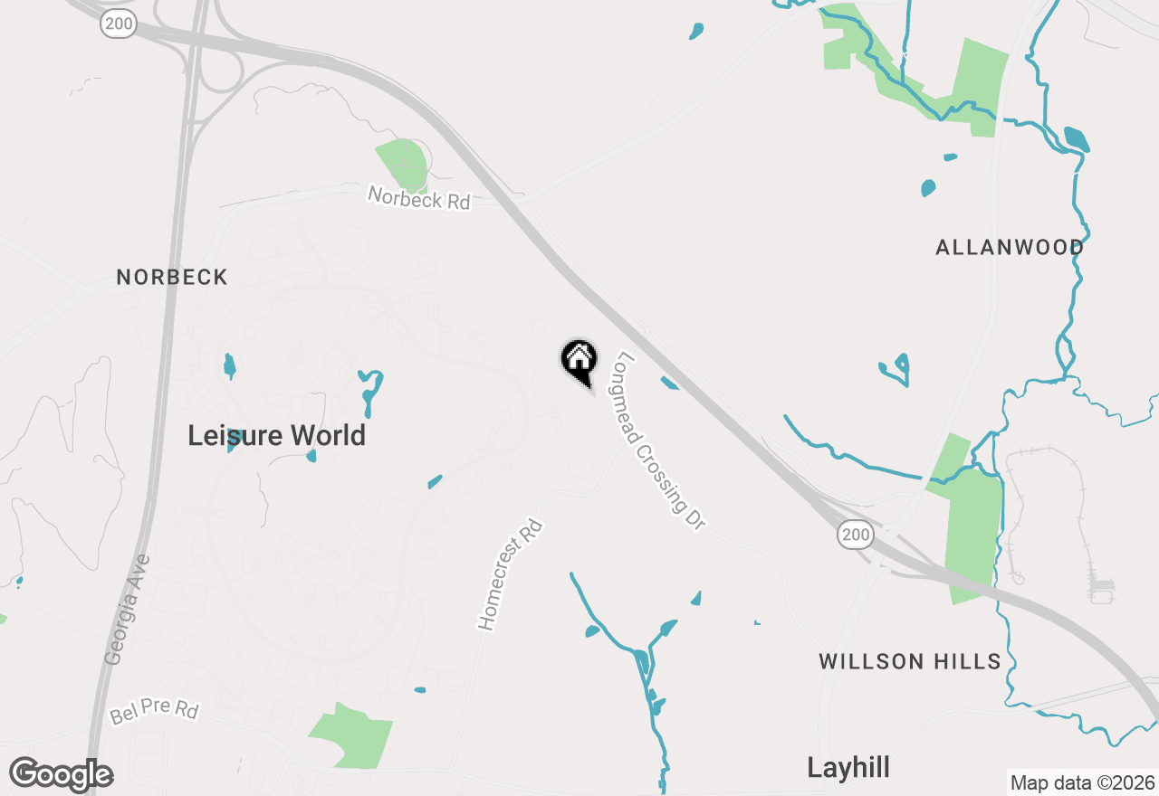 Map of 14018 Valleyfield Drive #6-7, Silver Spring, MD 20906