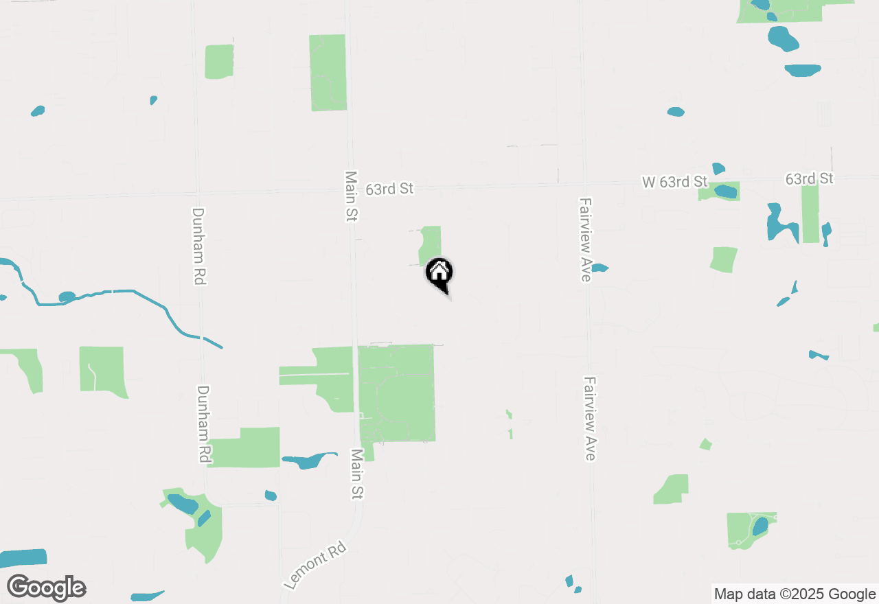 Map of 6541 Lyman Avenue, Downers Grove, IL 60516