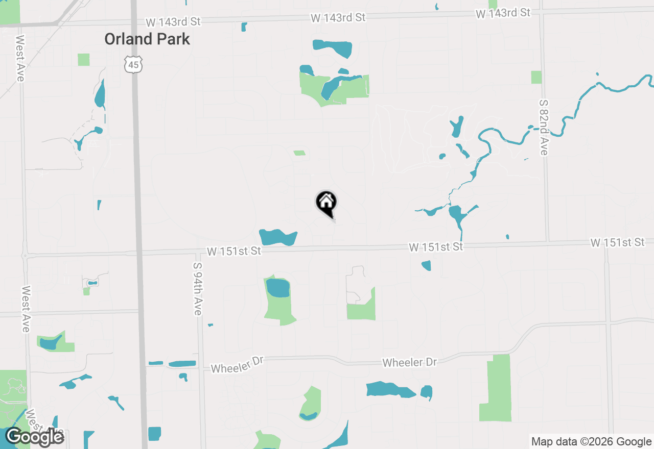 Map of 15006 Mayo Drive #16C, Orland Park, IL 60462