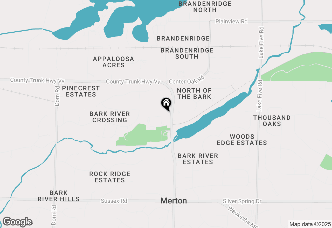 Map of W283N7371 Main St, Merton, WI 53056