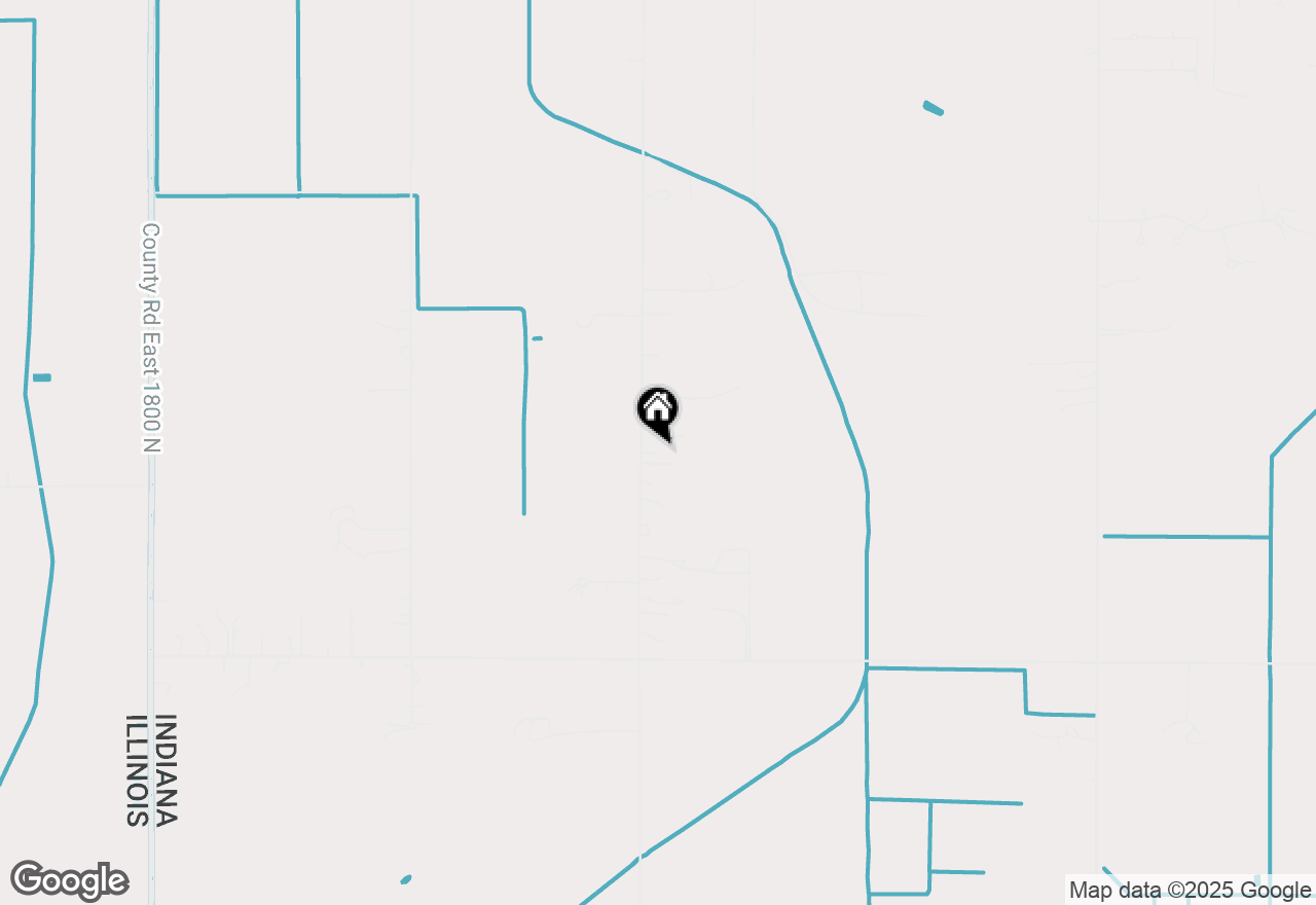 Map of 8461 N 600 W, Lake Village, IN 46349