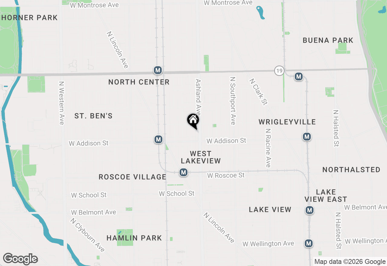 Map of 3627 N Marshfield Avenue, Chicago, IL 60613