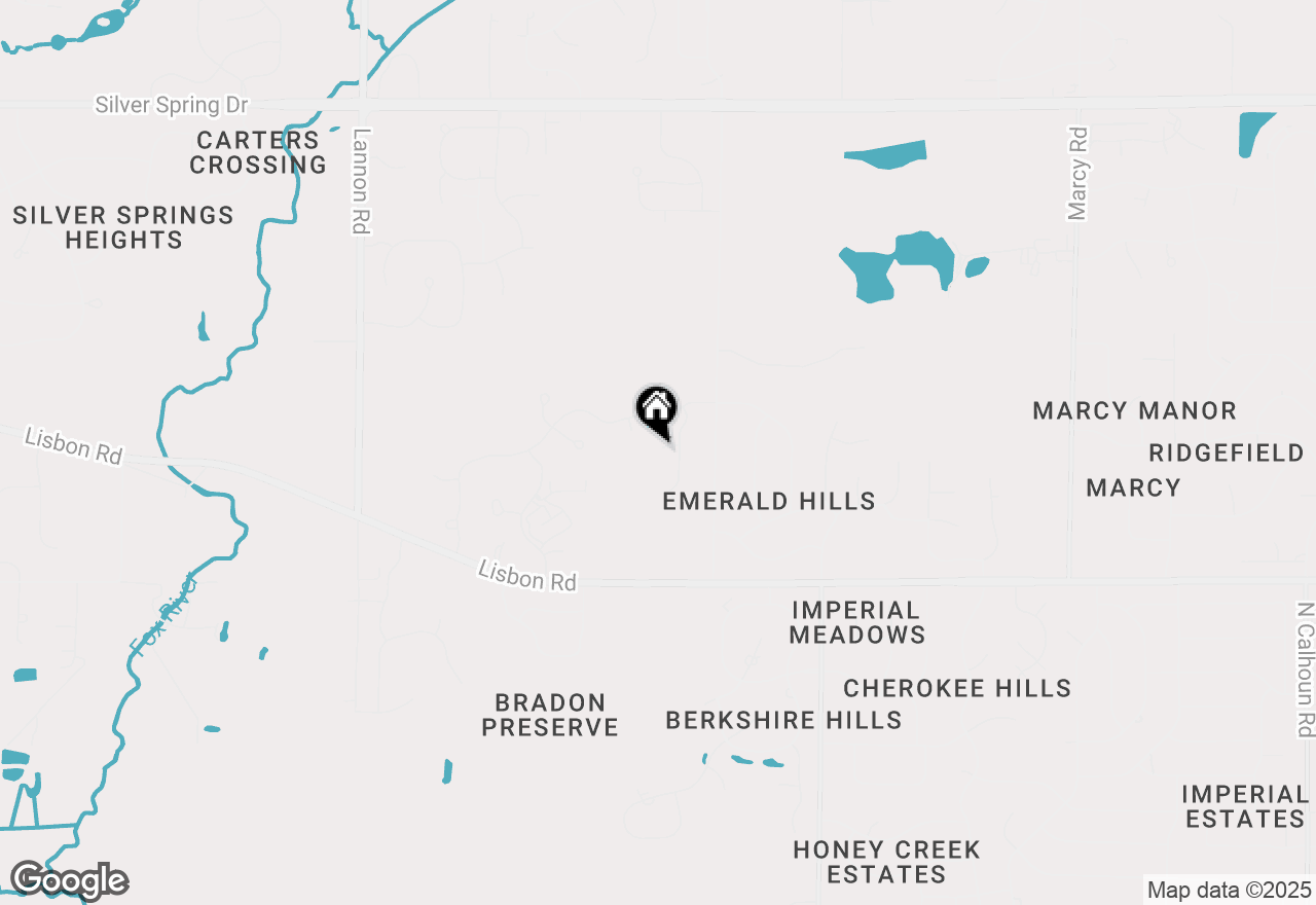 Map of W193N5017 Rosemary Rdg, Menomonee Falls, WI 53051