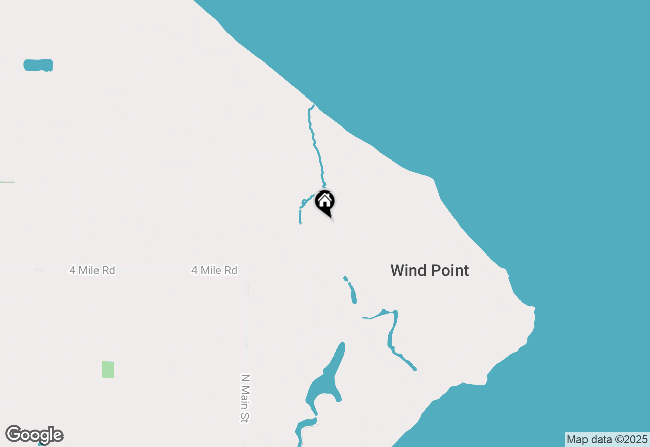 Map of 8 Lake Pointe Cir, Wind Point, WI 53402