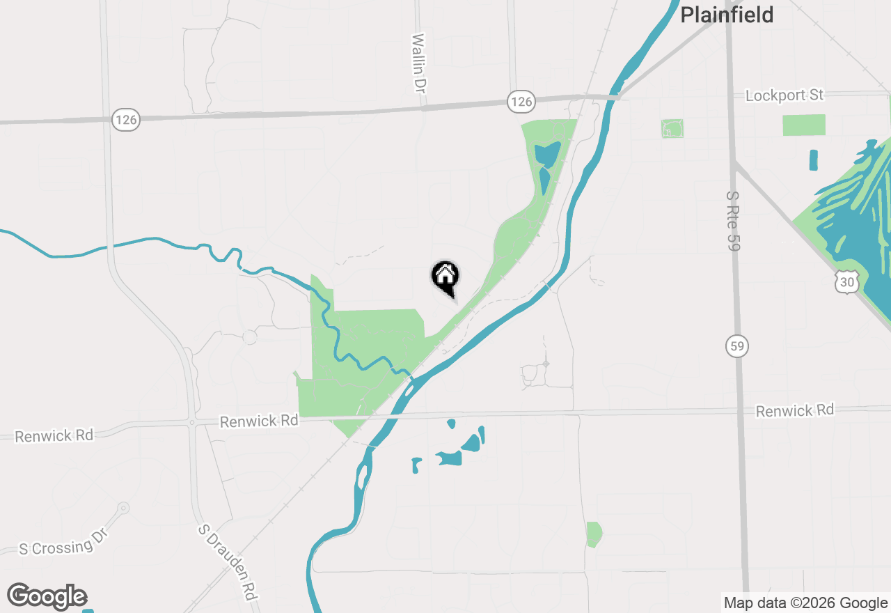 Map of 15528 Dan Patch Drive, Plainfield, IL 60544