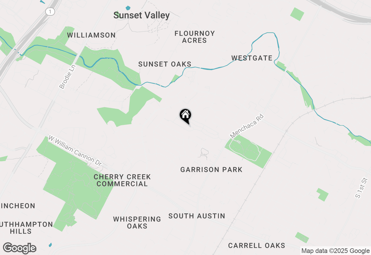 Map of 2408 Amur Dr, Austin, TX 78745