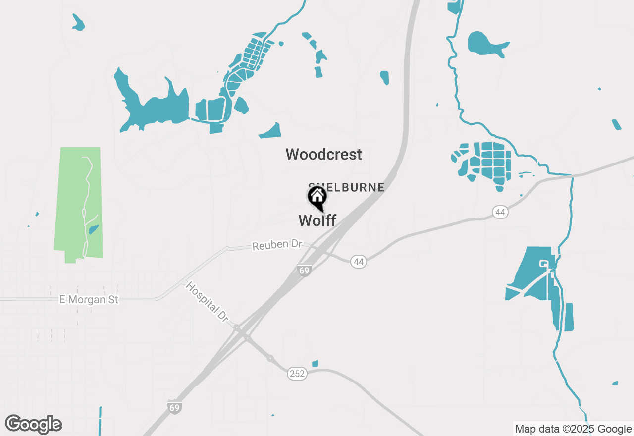 Map of 474 N Kristi Road, Martinsville, IN 46151