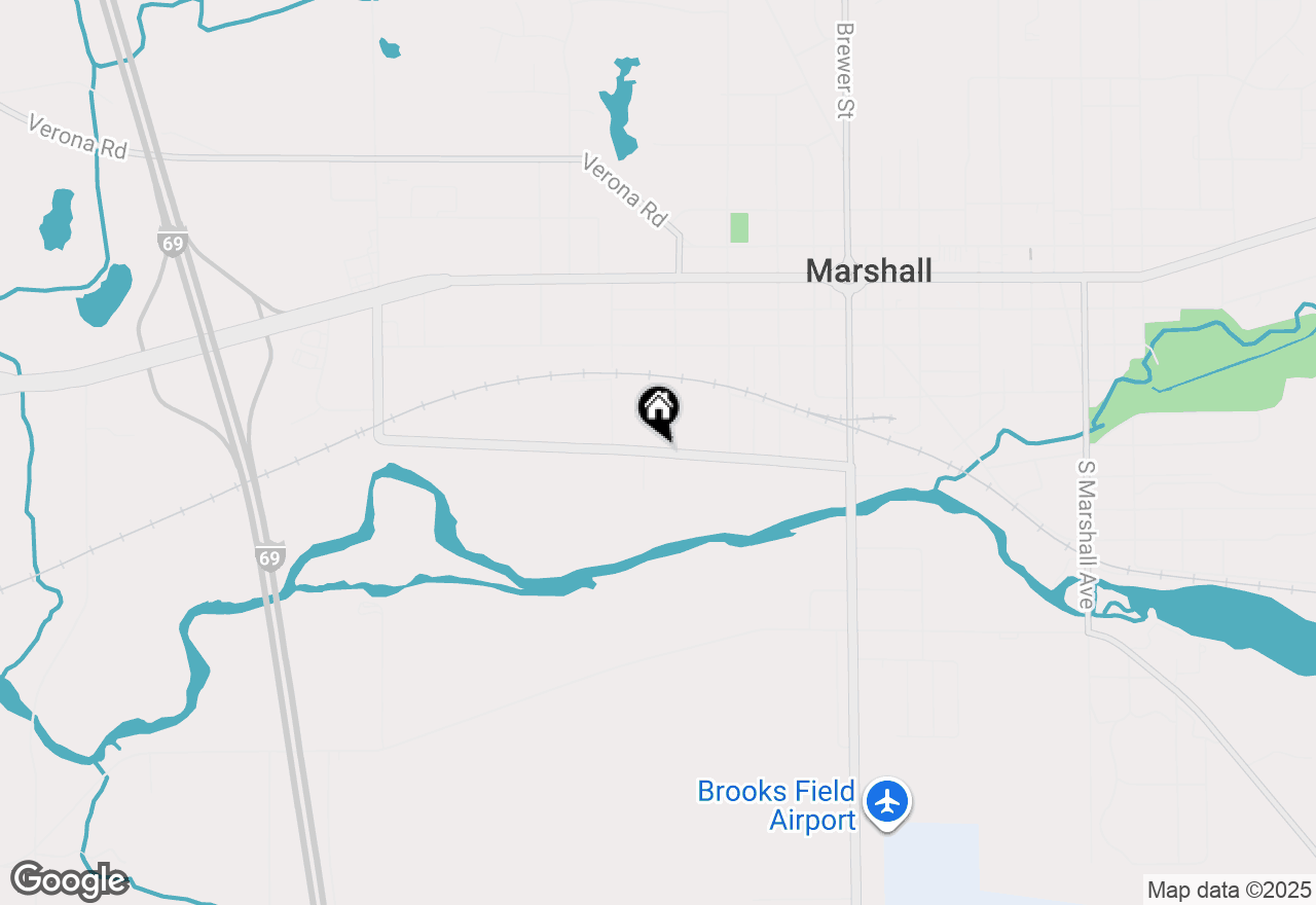 Map of 820 Industrial Road #PLNT2, Marshall, MI 49068
