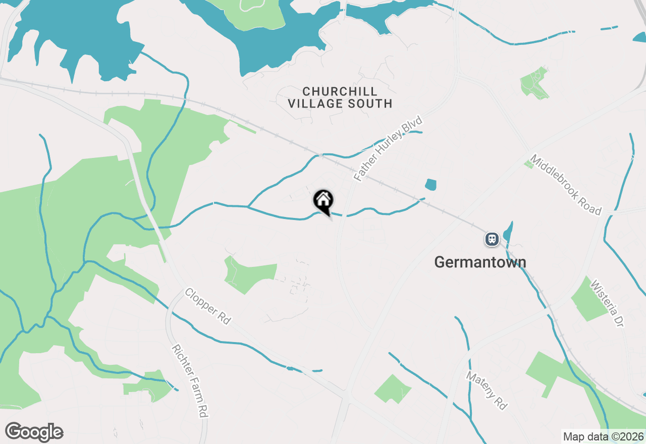 Map of 13722 Palmetto Circle, Germantown, MD 20874