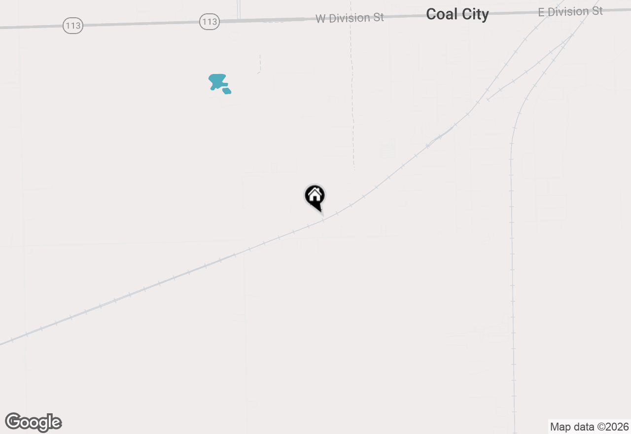 Map of 847 Covey Lane, Coal City, IL 60416