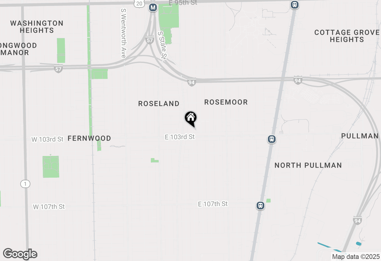 Map of 10240 S Indiana Avenue, Chicago, IL 60628