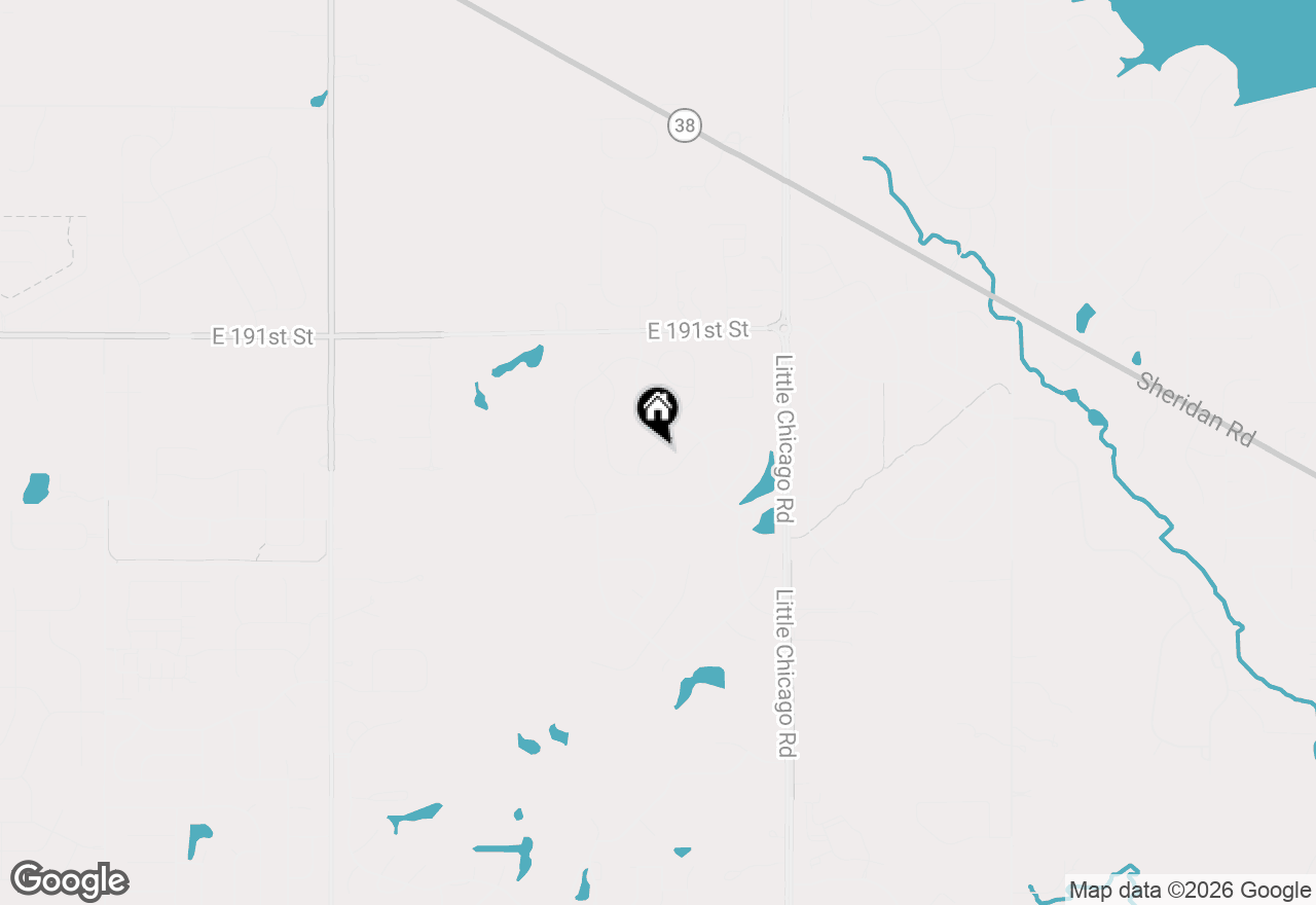 Map of 18838 Cherry Grove Lane, Noblesville, IN 46062