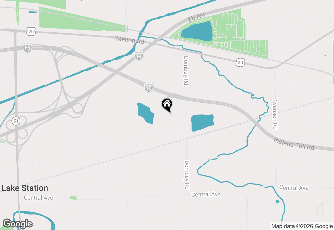 Map of 2317 Plymouth Street, Portage, IN 46368