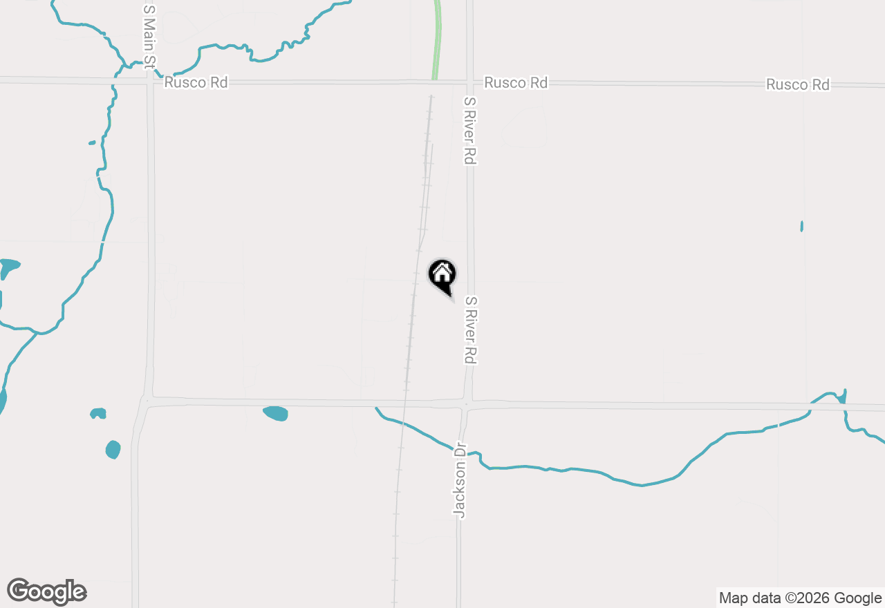 Map of 5011 River Rd, West Bend, WI 53095