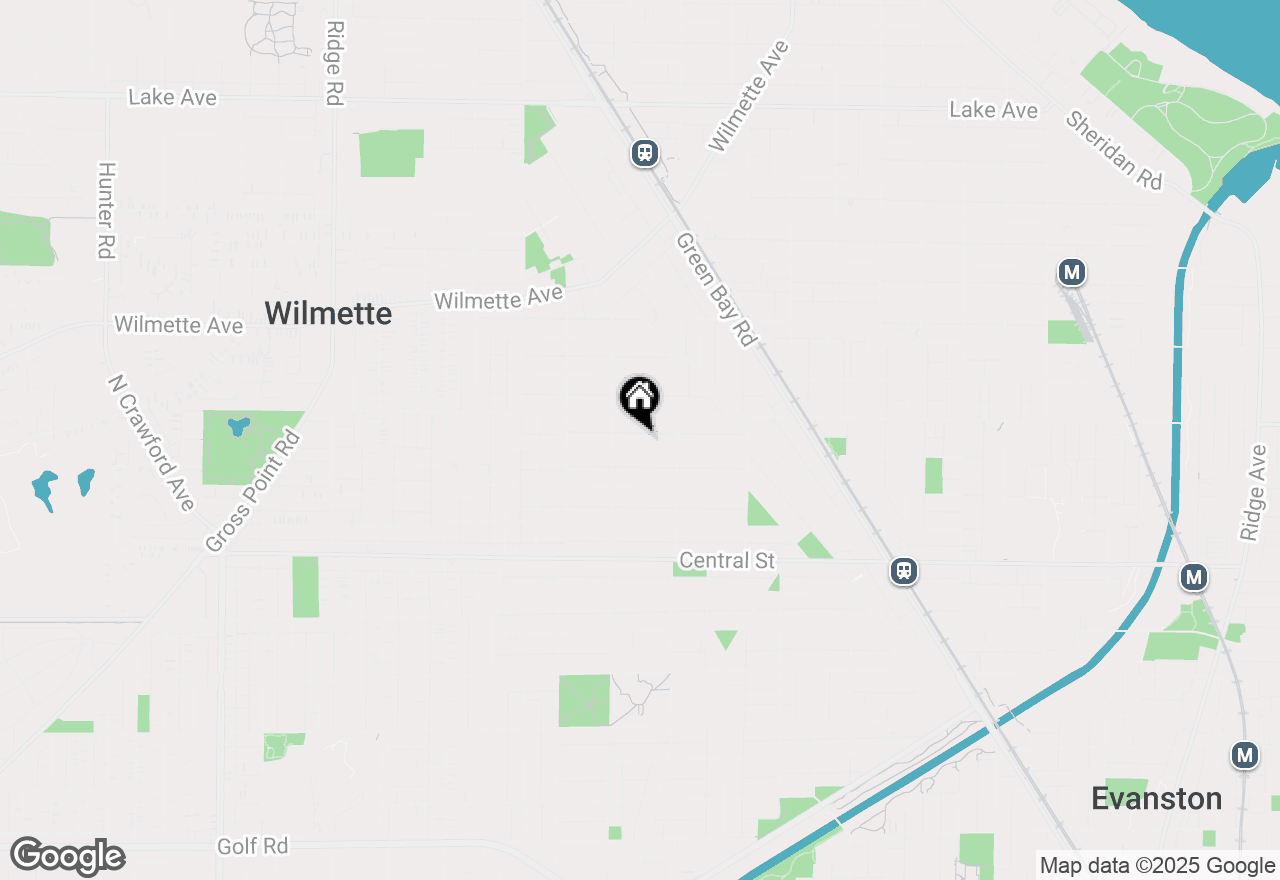 Map of 2605 Thayer Street, Evanston, IL 60201