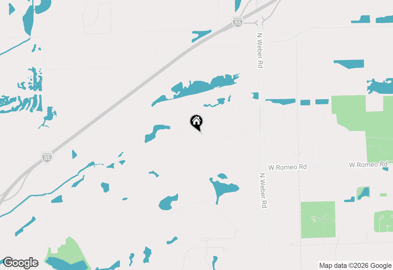 Map of 13323 Red Cedar Lane, Plainfield, IL 60544