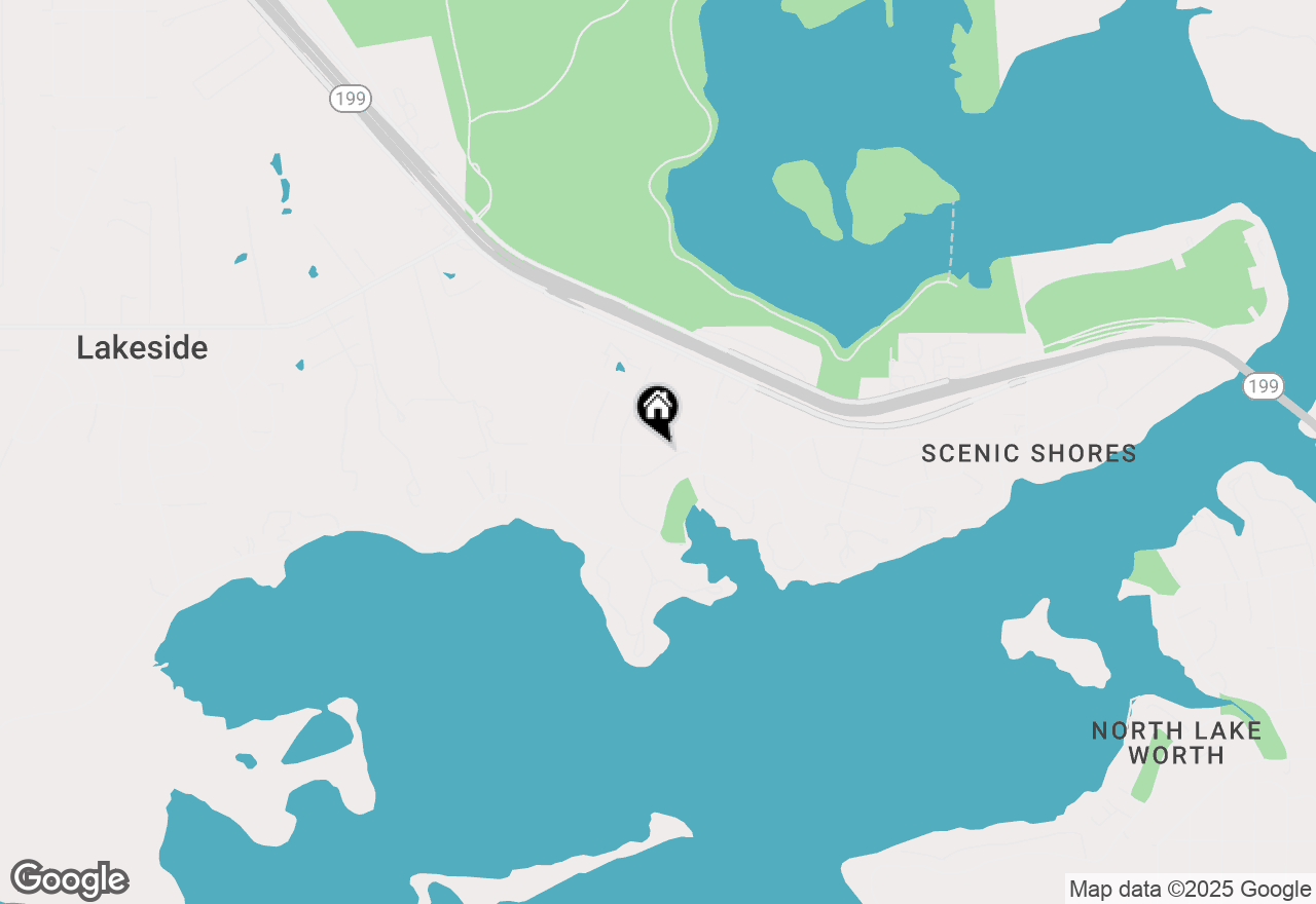 Map of 8825 Claiborn Street, Lakeside, TX 76135