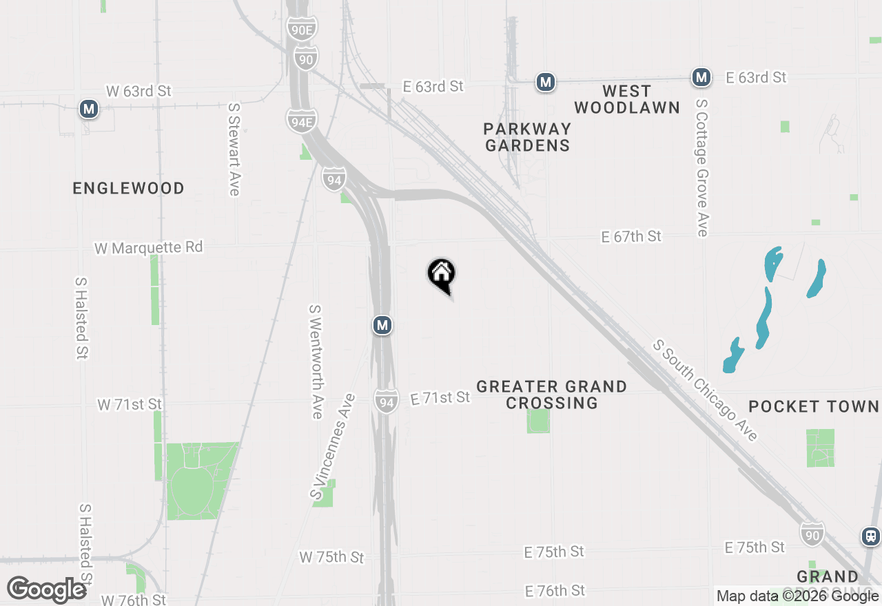 Map of 6836 S Michigan Avenue, Chicago, IL 60637