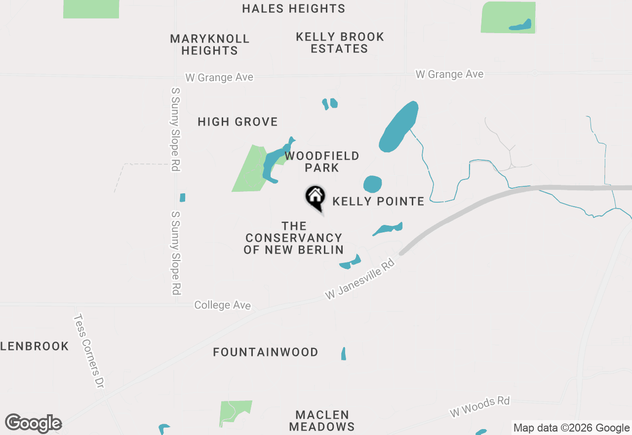 Map of 13015 W Winterberry Way, New Berlin, WI 53151