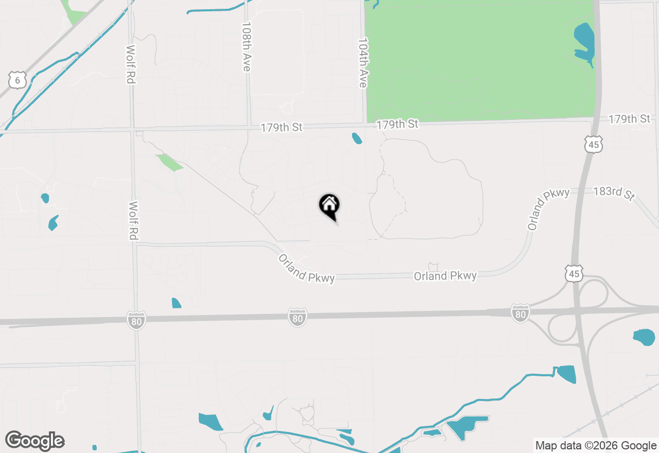 Map of 18230 Tennessee Lane #220, Orland Park, IL 60467