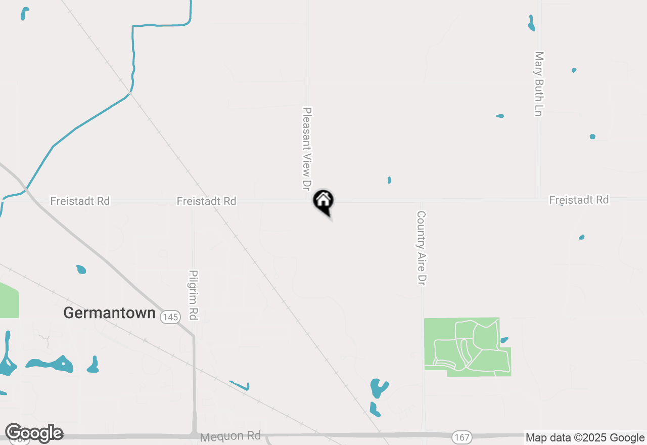 Map of W149N11982 Red Holly Dr, Germantown, WI 53022