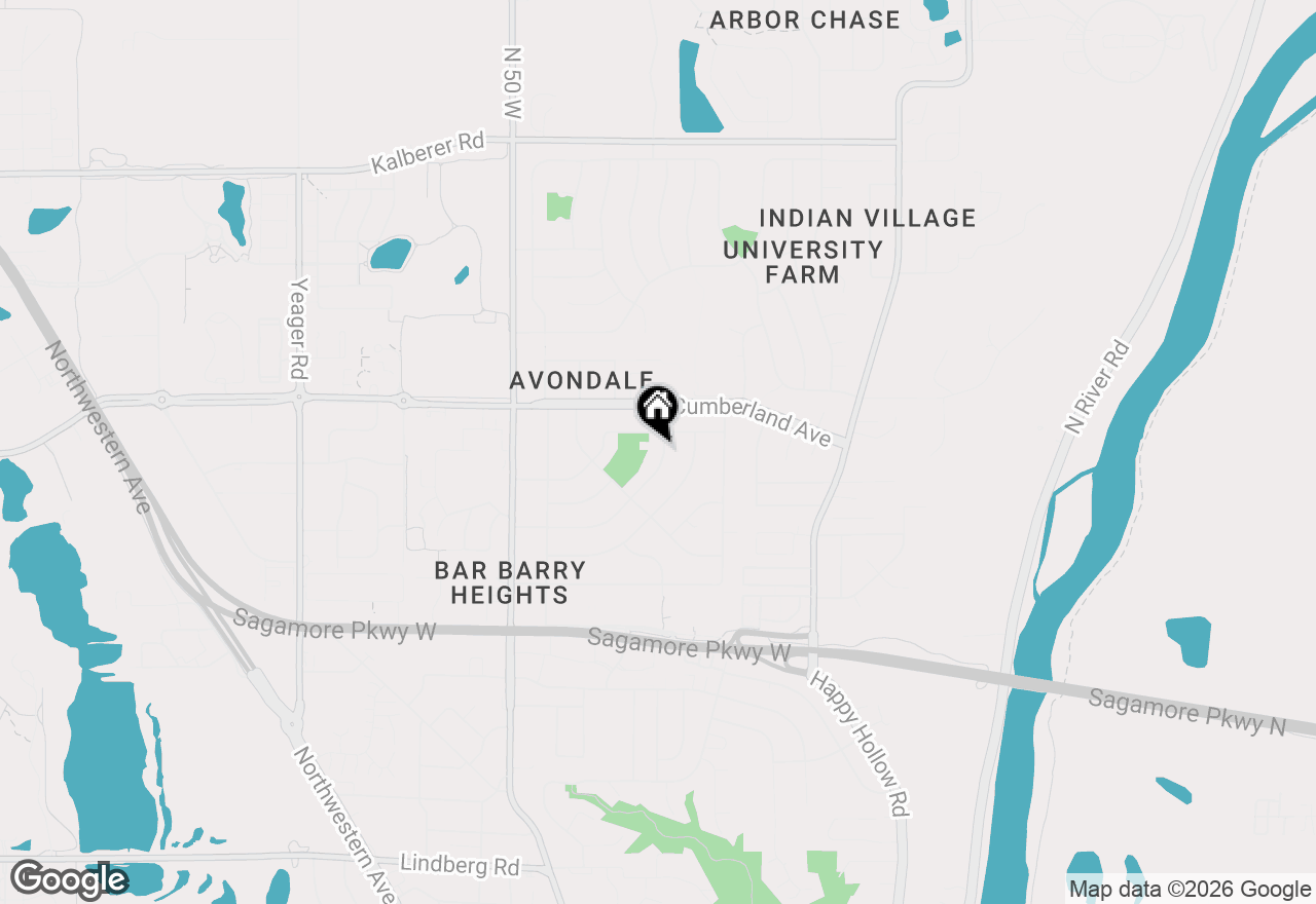 Map of 2843 Barlow Street, West Lafayette, IN 47906