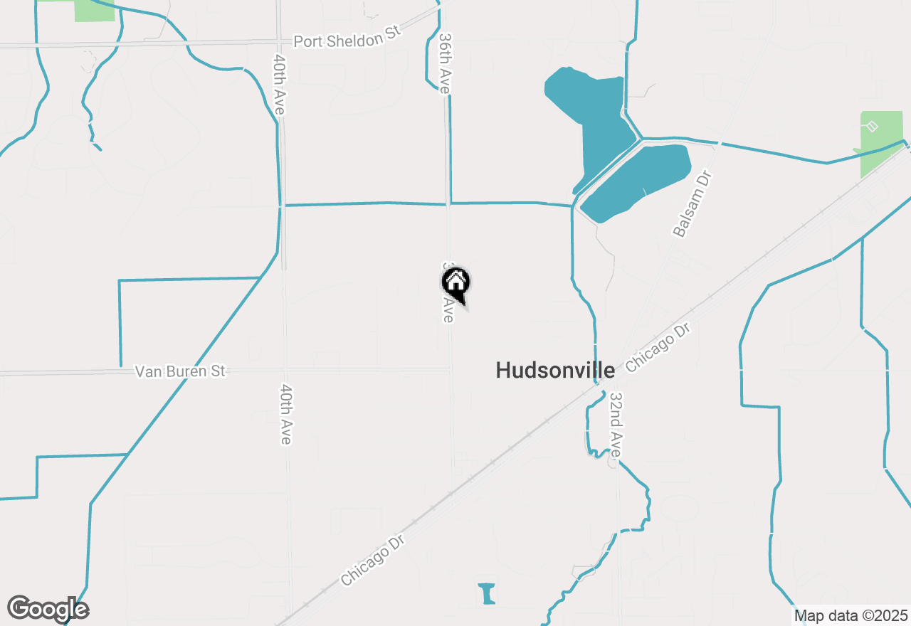 Map of 5744 36th Avenue, Hudsonville, MI 49426
