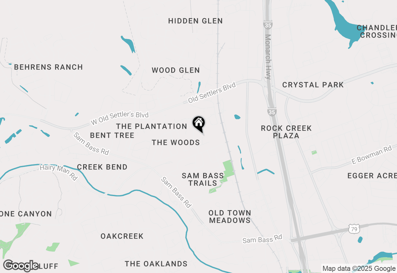 Map of 2101 Chaparral Dr, Round Rock, TX 78681