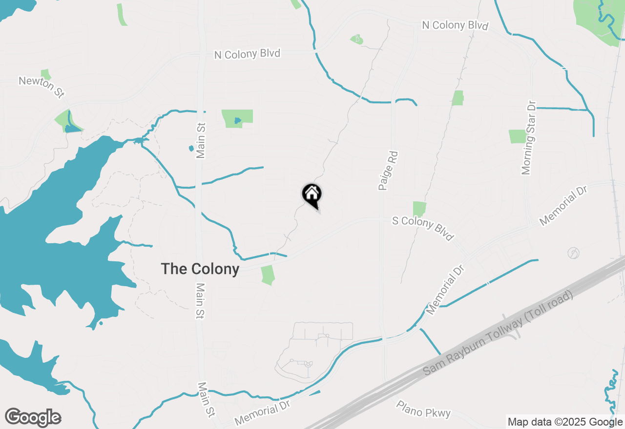 Map of 5209 Cole Drive, The Colony, TX 75056